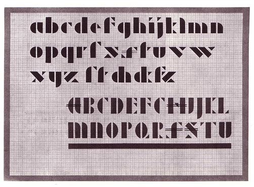 Josef Albers Bauhaus typography